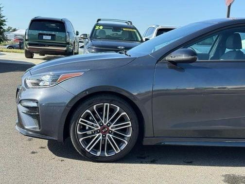 Gravity Gray 2021 Kia Forte GT