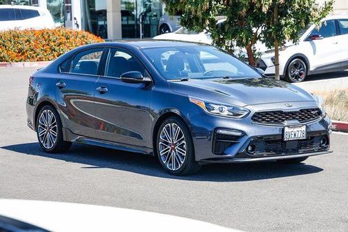 Gravity Gray 2021 Kia Forte GT