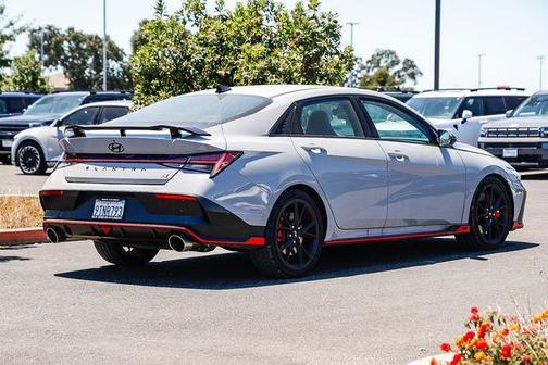 Cyber Gray 2025 Hyundai ELANTRA N Base