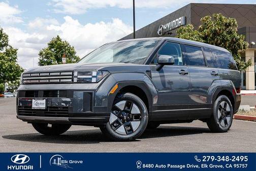 Gray 2026 Hyundai SANTA FE HEV SE