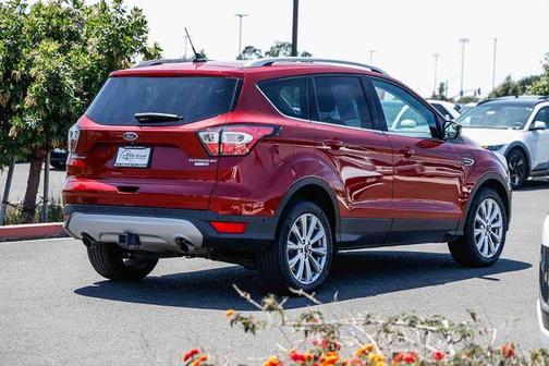 Ruby Red Metallic 2018 Ford Escape Titanium