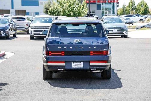 Atlantic Blue 2026 Hyundai SANTA FE HEV Limited