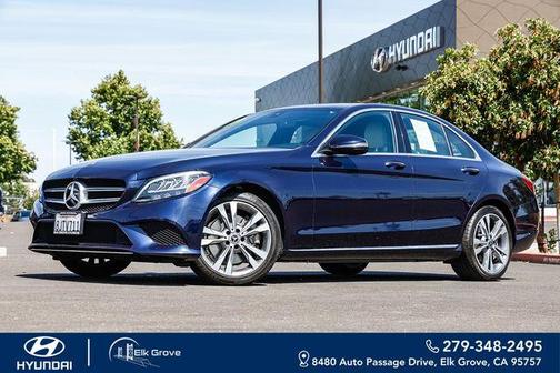 Brilliant Blue Metallic 2019 Mercedes-Benz C-Class C 300