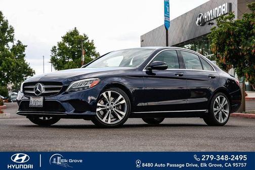 Brilliant Blue Metallic 2019 Mercedes-Benz C-Class C 300