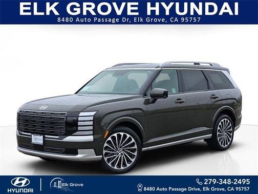 Titanium Green 2026 Hyundai Palisade Hybrid Calligraphy