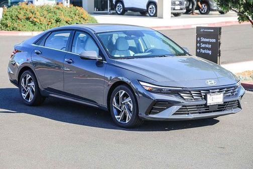 Gray 2026 Hyundai ELANTRA Limited