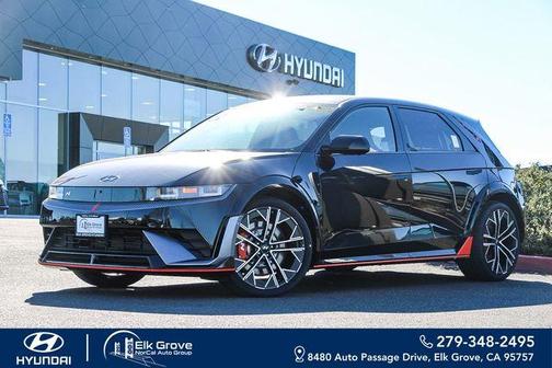 Black 2025 Hyundai IONIQ 5 N Base