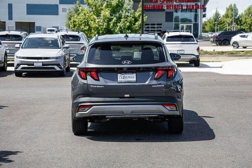 Gray 2026 Hyundai TUCSON Hybrid SEL