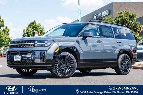 Gray 2026 Hyundai SANTA FE HEV Calligraphy