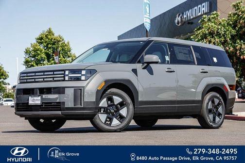 Hampton Gray 2026 Hyundai SANTA FE HEV SE