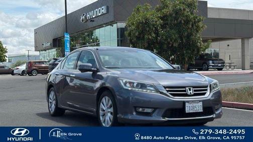 Alabaster Silver Metallic 2013 Honda Accord EX-L