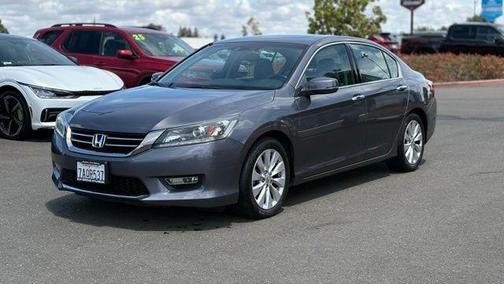Alabaster Silver Metallic 2013 Honda Accord EX-L