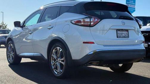 Pearl White 2016 Nissan Murano Platinum