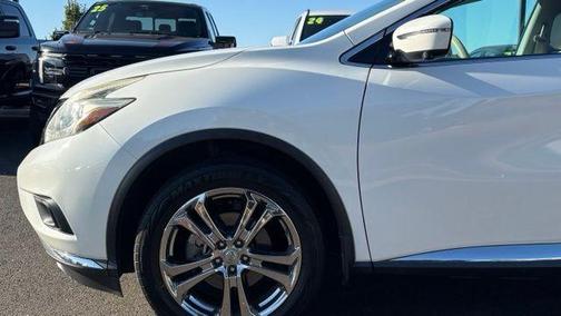 Pearl White 2016 Nissan Murano Platinum