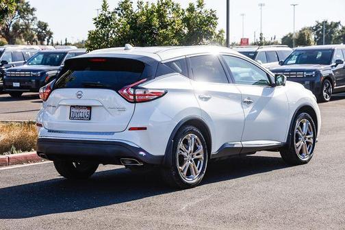 Pearl White 2016 Nissan Murano Platinum
