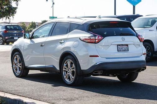 Pearl White 2016 Nissan Murano Platinum