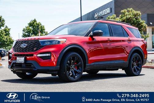 Red Metallic 2020 Ford Explorer ST
