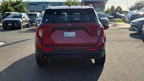 Red Metallic 2020 Ford Explorer ST