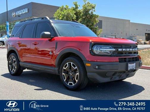 Chili Pepper Red 2022 Ford Bronco Sport Outer Banks