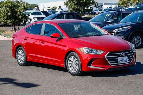 Scarlet Red Pearl 2017 Hyundai ELANTRA SE