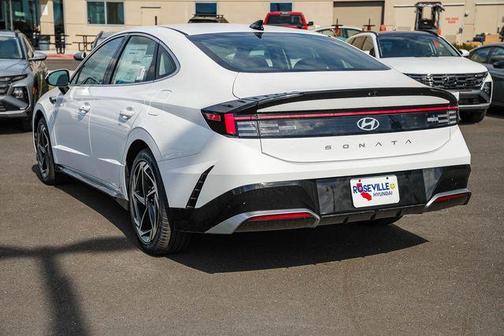 White 2026 Hyundai SONATA SEL Sport