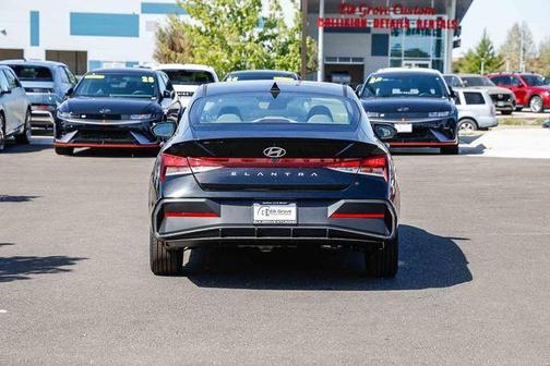 Black 2026 Hyundai ELANTRA SEL Sport