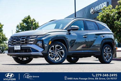 Amazon Gray 2026 Hyundai TUCSON Hybrid Limited
