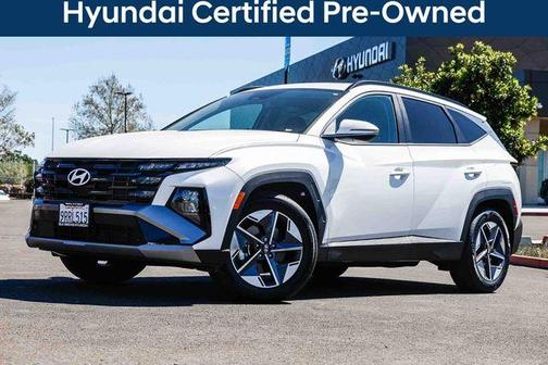White Pearl 2025 Hyundai TUCSON SEL Convenience