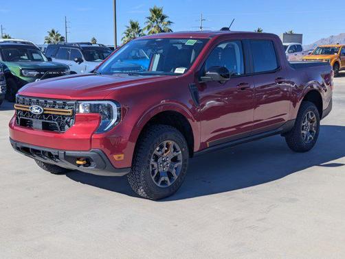 Ruby Red Metallic Tinted Clearcoat 2026 Ford Maverick Tremor