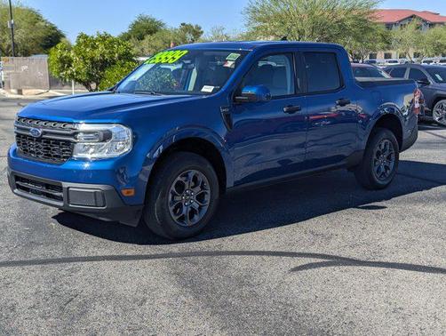 Atlas Blue Metallic 2023 Ford Maverick XLT