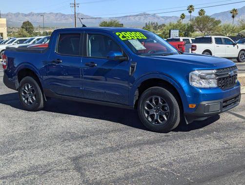 Atlas Blue Metallic 2023 Ford Maverick XLT