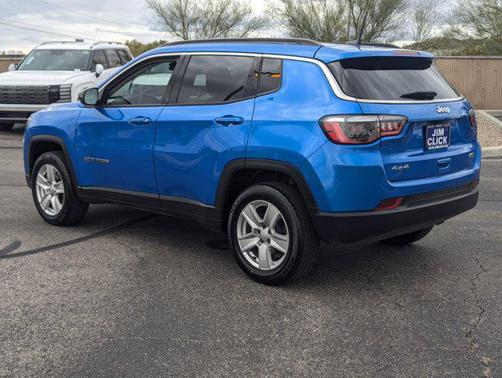 Laser Blue Pearlcoat 2022 Jeep Compass Latitude