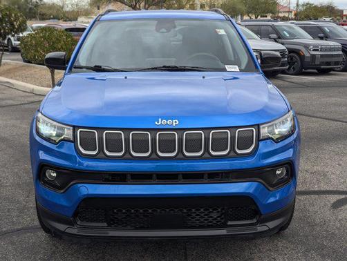 Laser Blue Pearlcoat 2022 Jeep Compass Latitude