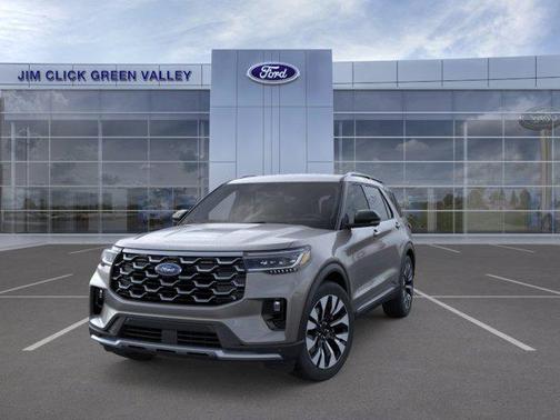 Carbonized Gray Metallic 2026 Ford Explorer Platinum