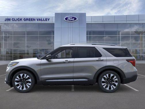 Carbonized Gray Metallic 2026 Ford Explorer Platinum
