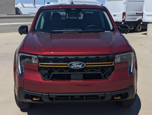 Ruby Red Metallic Tinted Clearcoat 2026 Ford Maverick Tremor