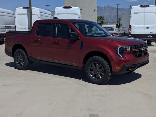 Ruby Red Metallic Tinted Clearcoat 2026 Ford Maverick Tremor