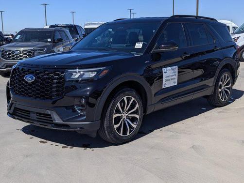 Agate Black Metallic 2026 Ford Explorer ST-Line