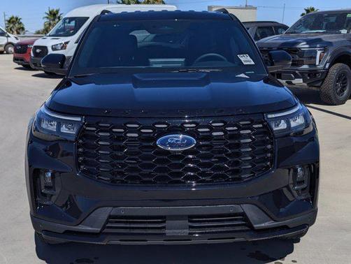 Agate Black Metallic 2026 Ford Explorer ST-Line