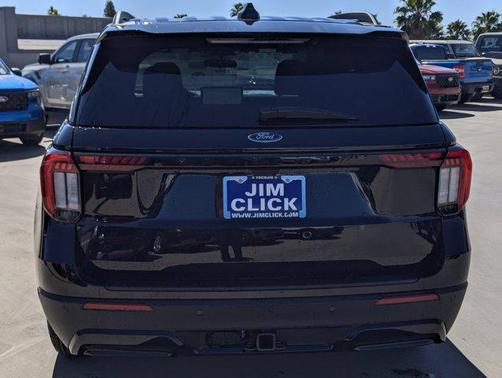 Agate Black Metallic 2026 Ford Explorer ST-Line