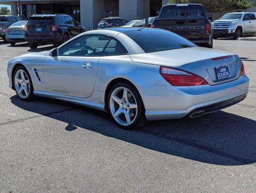Silver 2014 Mercedes-Benz SL-Class SL 550