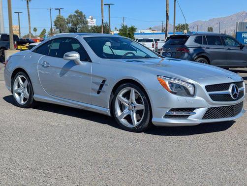 Silver 2014 Mercedes-Benz SL-Class SL 550
