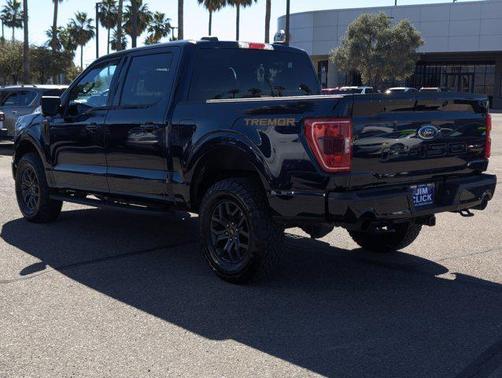 Antimatter Blue Metallic 2023 Ford F-150 Tremor