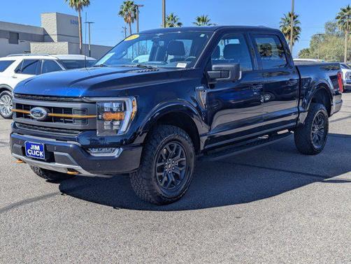 Antimatter Blue Metallic 2023 Ford F-150 Tremor