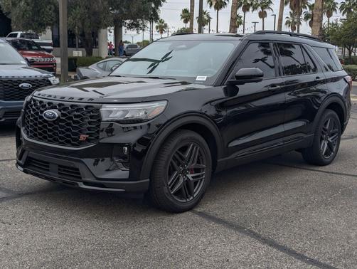 Agate Black Metallic 2026 Ford Explorer ST