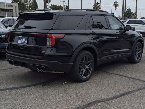 Agate Black Metallic 2026 Ford Explorer ST