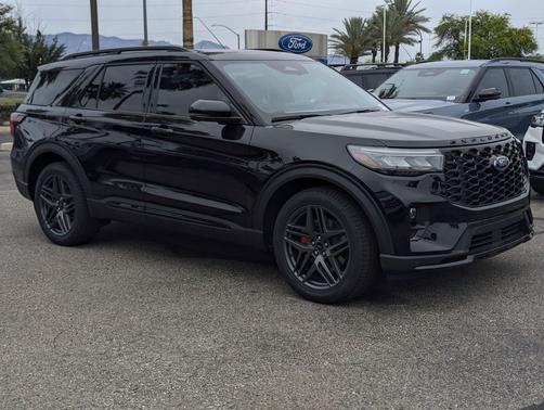 Agate Black Metallic 2026 Ford Explorer ST