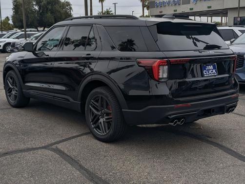 Agate Black Metallic 2026 Ford Explorer ST