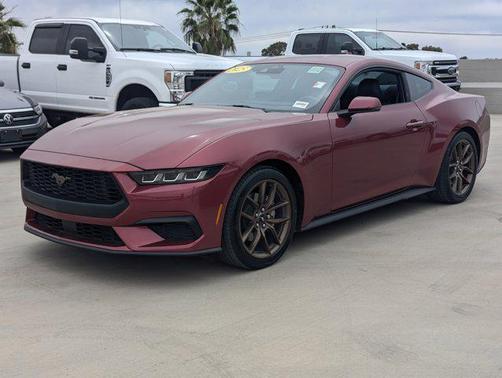 Molten Magenta Metallic Tri-coat 2025 Ford Mustang EcoBoost Premium