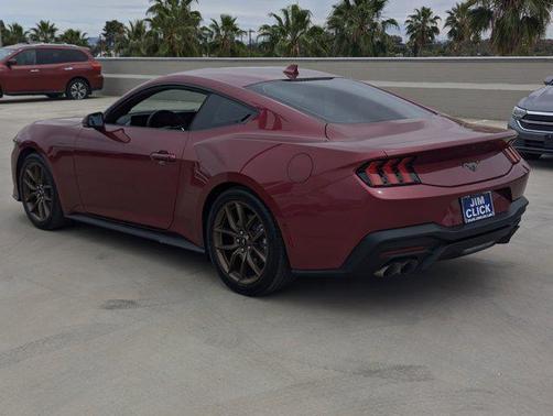 Molten Magenta Metallic Tri-coat 2025 Ford Mustang EcoBoost Premium